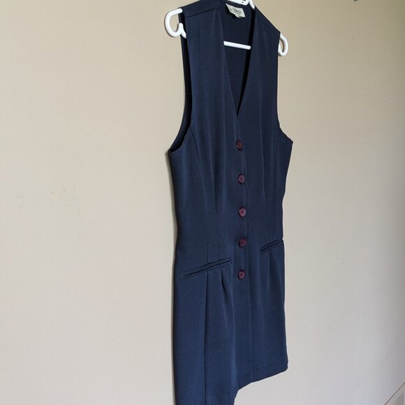 Vintage Le Chateau Waistcoat Made in Canada - Picture 4 of 12